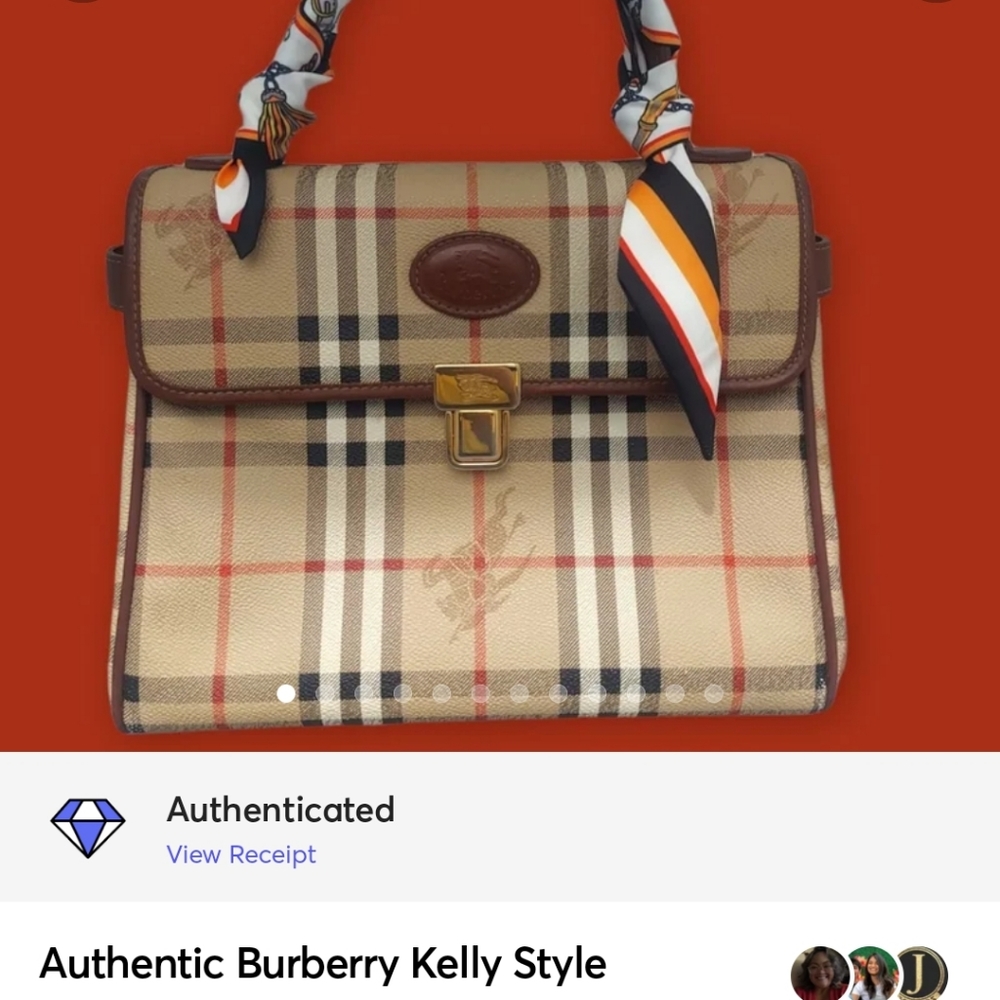 💯 Authentic Burberry Handbag